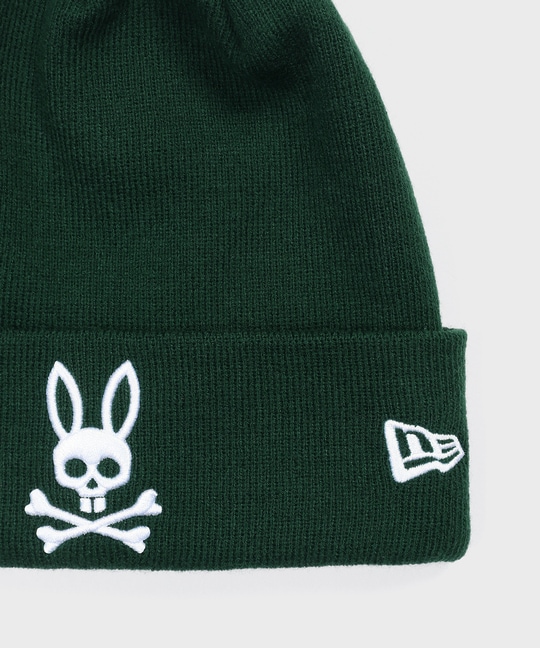 NEW ERA / Psycho Bunny ベーシックカフ ニットキャップ