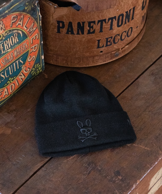 NEW ERA / Psycho Bunny ベーシックカフ ニットキャップ