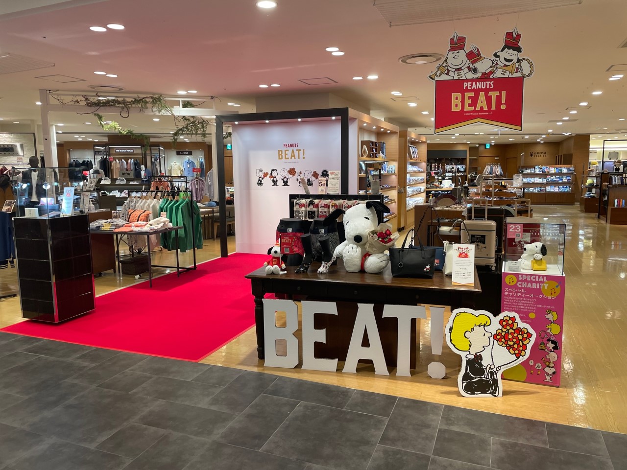 スヌーピー先行販売中です Psycho Bunny阪急うめだ本店 Psycho Bunny サイコバニー 公式ブランドサイト