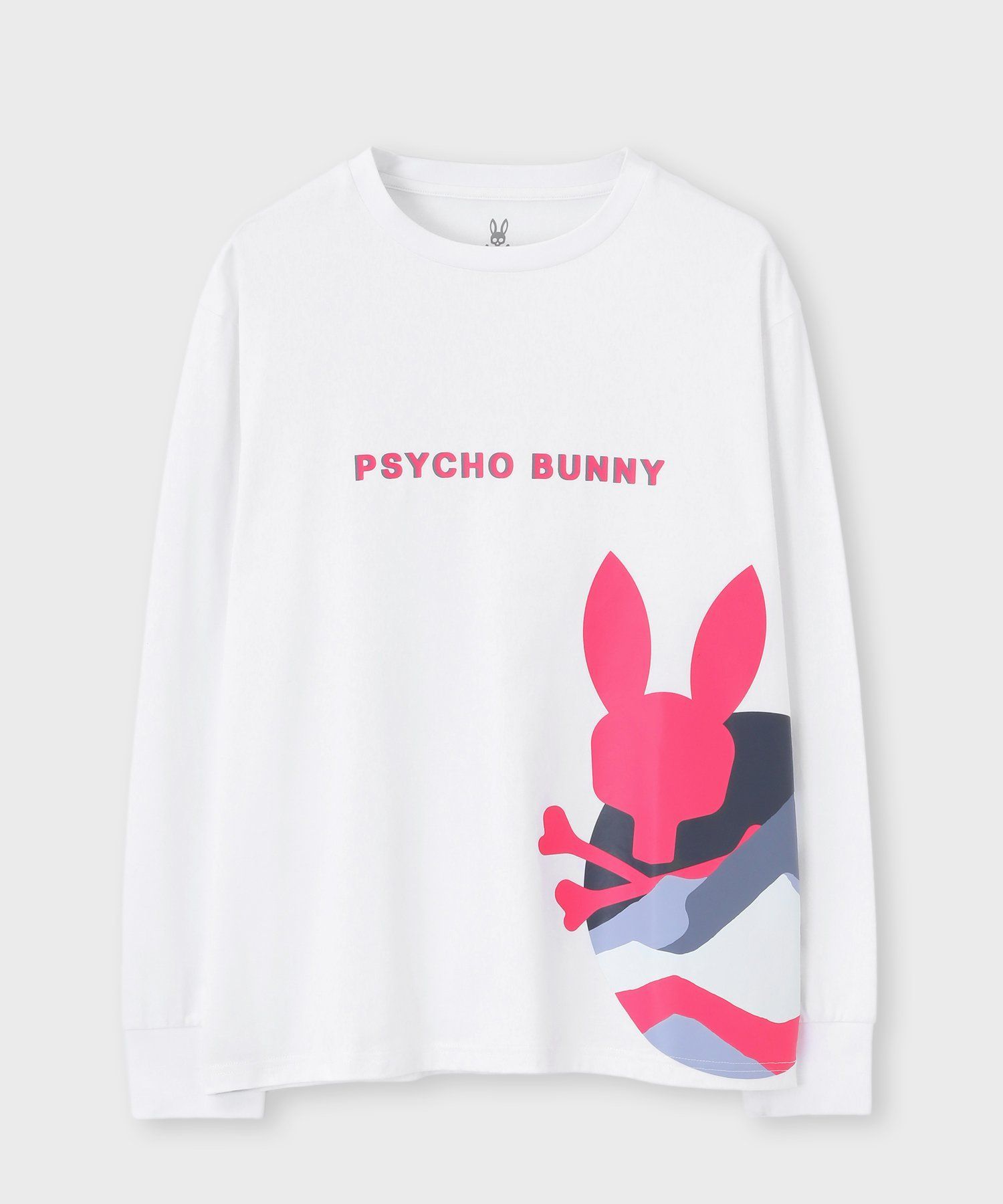 アウトドアロゴ ロングスリーブTシャツ｜Psycho Bunny｜サイコバニー