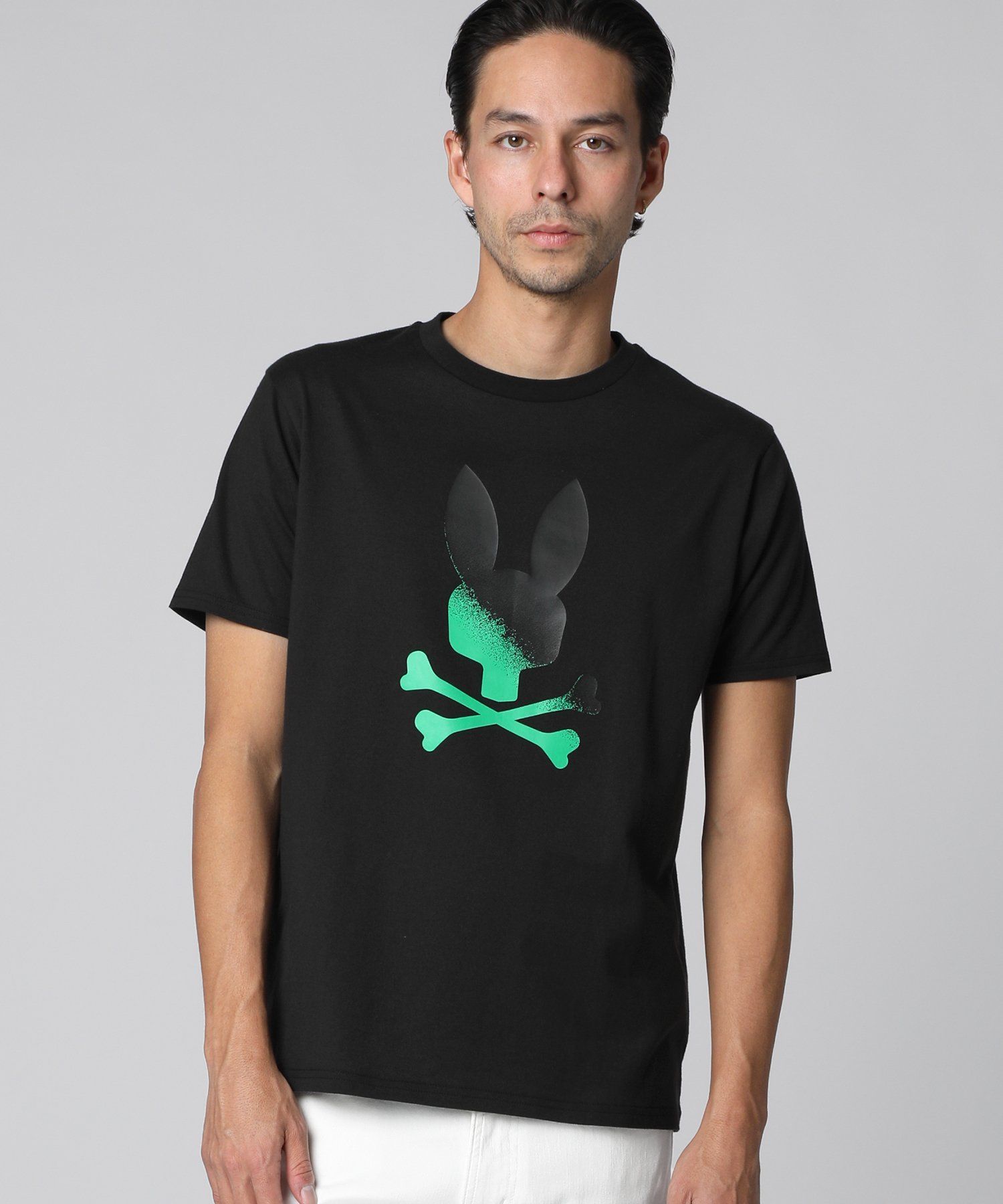 グラデバニーロゴ Tシャツ｜Psycho Bunny｜サイコバニー 公式ブランド 