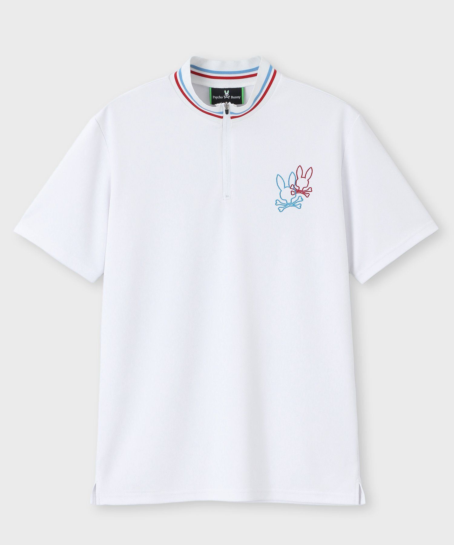 GOLF]トリコカラー アウトラインバニー ハーフジップ Tシャツ｜Psycho ...