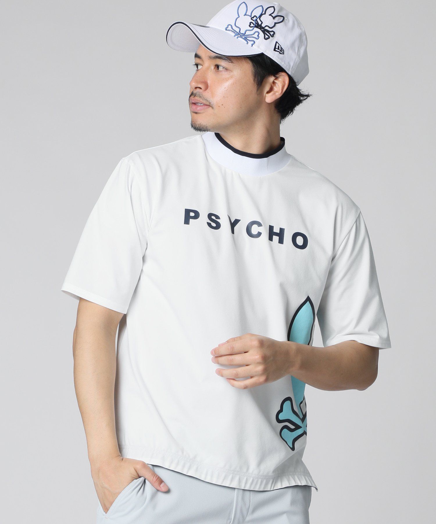 GOLF]PRIMEFLEX リラックスフィット モックネック Tシャツ｜Psycho 