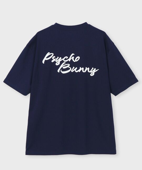 バックフォントロゴ シルケットスムース Tシャツ