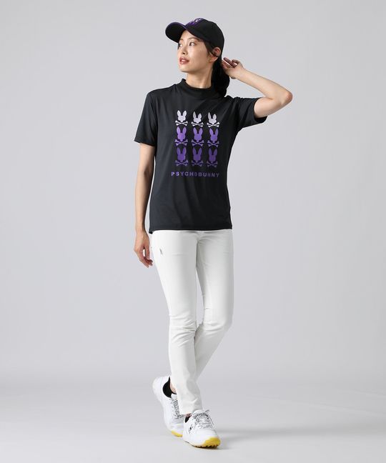 [GOLF][WOMEN]BARKER リラックスフィットモックネック Tシャツ