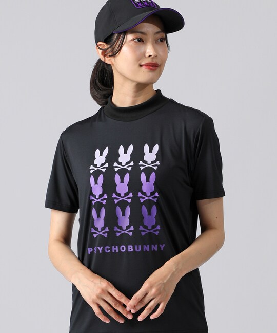 [GOLF][WOMEN]BARKER リラックスフィットモックネック Tシャツ