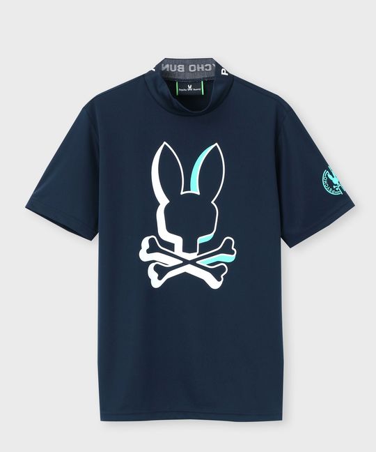 [GOLF]NEON BUNNY モックネック Tシャツ