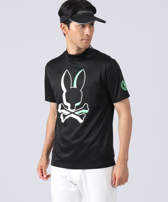 [GOLF]NEON BUNNY モックネック Tシャツ