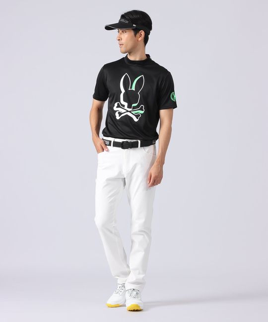 [GOLF]NEON BUNNY モックネック Tシャツ