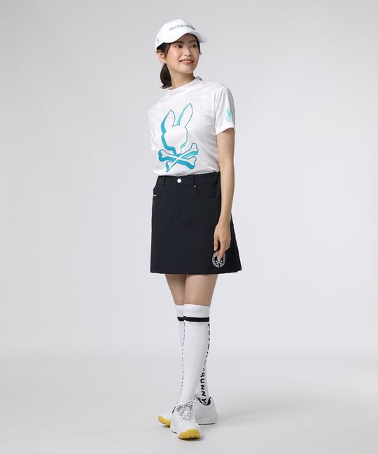 [GOLF][WOMEN]NEON BUNNY モックネック Tシャツ