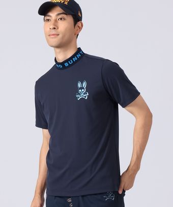 [GOLF]ネオンロゴ モックネック 　Tシャツ