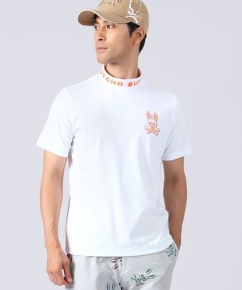 [GOLF]ネオンロゴ モックネック 　Tシャツ