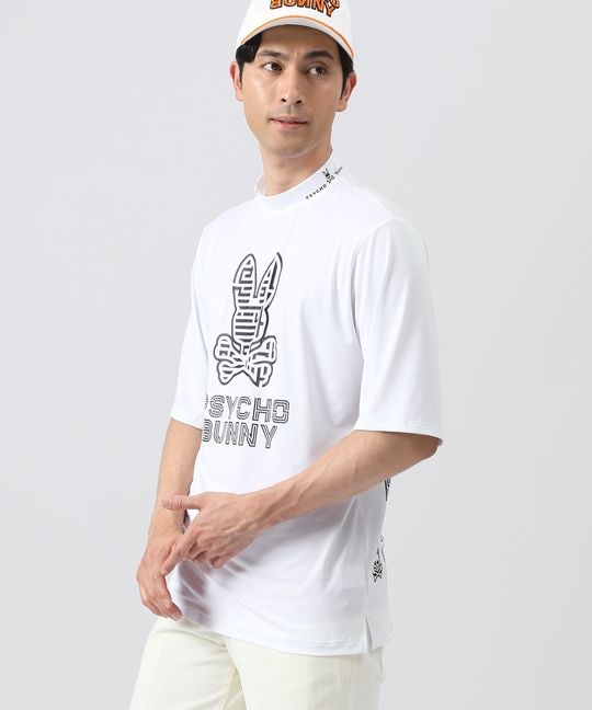 [GOLF]MAZEバニーリラックスフィット モックネック Tシャツ