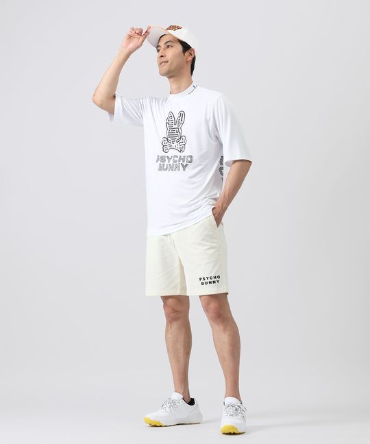 [GOLF]MAZEバニーリラックスフィット モックネック Tシャツ