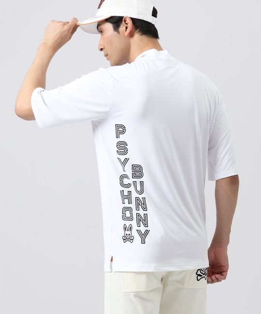 [GOLF]MAZEバニーリラックスフィット モックネック Tシャツ