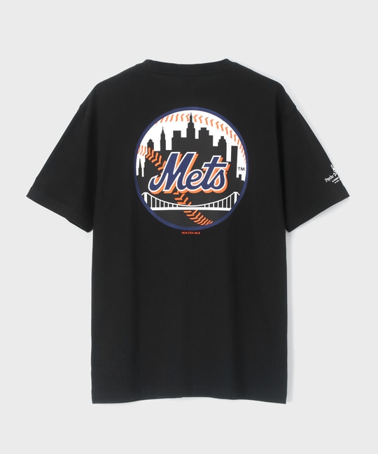 New York Mets×New Era×Psycho Bunny プリントTシャツ