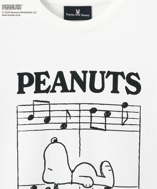 PEANUTS×Psycho Bunny Tシャツ