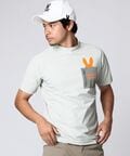 [GOLF] ポケットバニーモックネックTシャツ