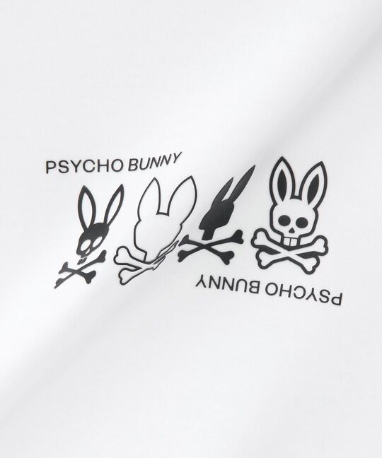 4BUNNY シルケットスムース ヘンリーネック ロングスリーブTシャツ