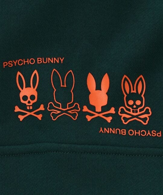 4BUNNY ハーフジップパーカ