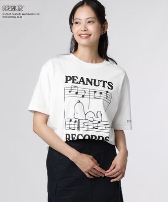 [WOMEN]PEANUTS×Psycho Bunny 　Tシャツ