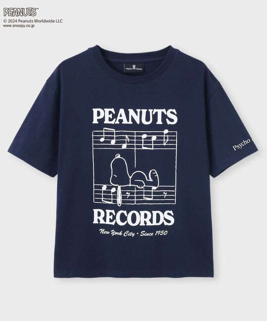 [WOMEN]PEANUTS×Psycho Bunny Tシャツ