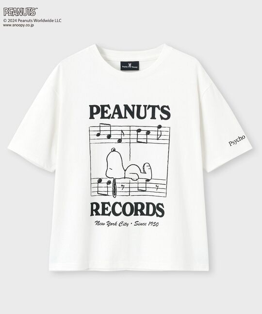 [WOMEN]PEANUTS×Psycho Bunny Tシャツ