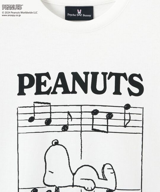 [WOMEN]PEANUTS×Psycho Bunny Tシャツ