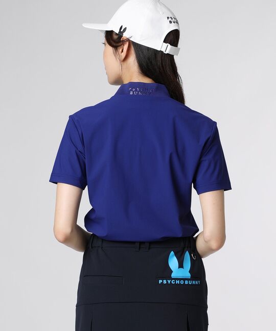 [GOLF] [WOMEN]ポケットバニーモックネックTシャツ