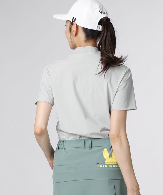 [GOLF] [WOMEN]ポケットバニーモックネックTシャツ