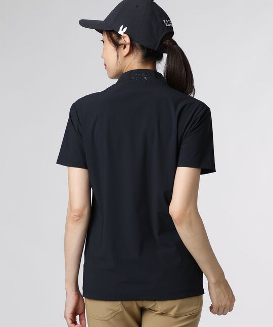 [GOLF] [WOMEN]ポケットバニーモックネックTシャツ