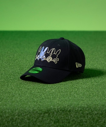 [GOLF]NEW ERA×Psycho Bunny 9FORTY　 キャップ