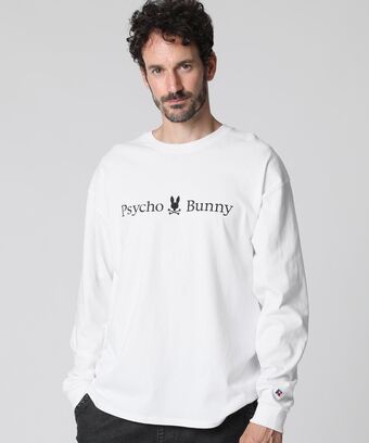 RUSSELL×Psycho Bunny コラボ 　ロングスリーブTシャツ