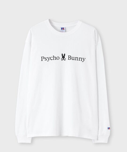 RUSSELL×Psycho Bunny コラボ ロングスリーブTシャツ