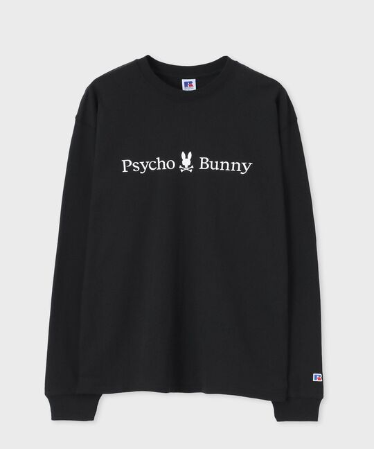 RUSSELL×Psycho Bunny コラボ ロングスリーブTシャツ