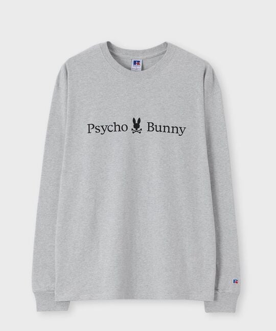 RUSSELL×Psycho Bunny コラボ ロングスリーブTシャツ